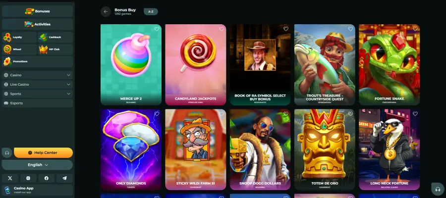 Honeybetz casino