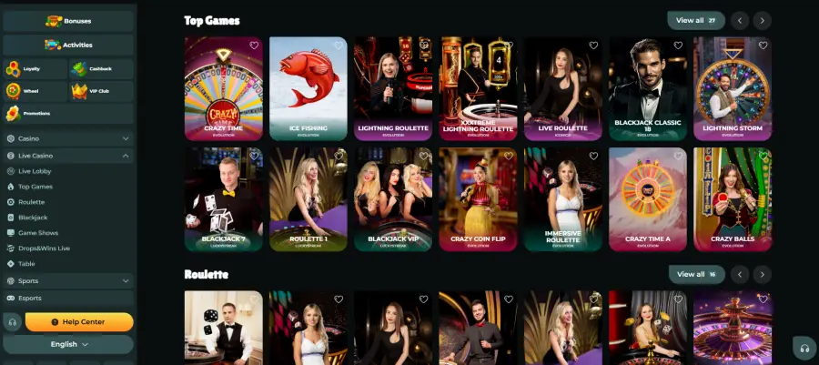 Honeybetz online casino